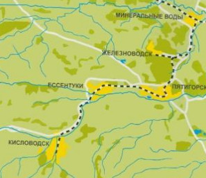карта кавказа